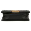 Chanel  Boy shoulder bag  in black and gold quilted leather - Detail D1 thumbnail