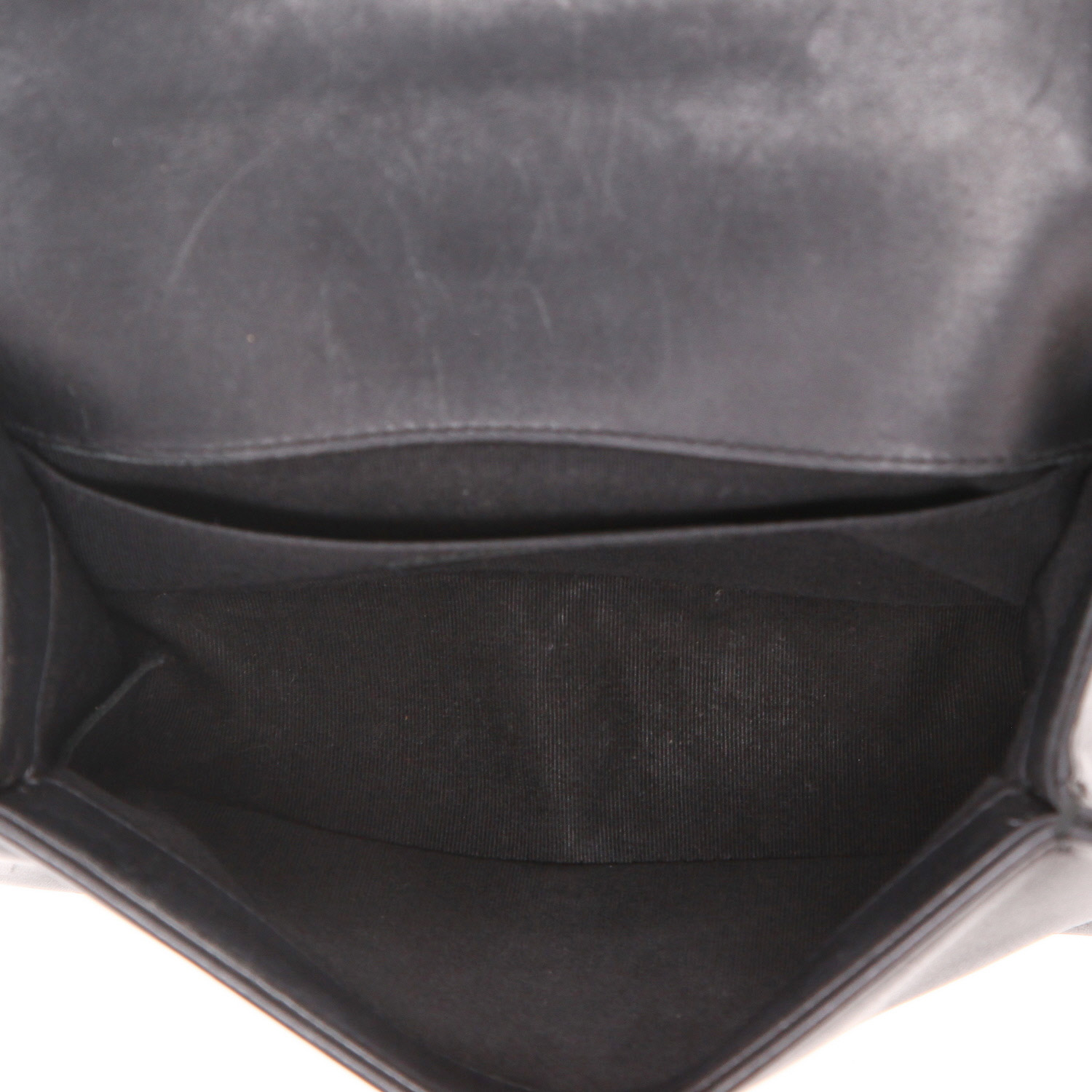 Sac bandoulière Chanel  Boy en cuir matelassé noir et doré - Detail D3
