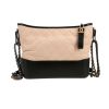 Borsa a tracolla Chanel  Gabrielle  modello medio  in pelle trapuntata beige e nera - 360 thumbnail