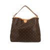 Bolso de mano Louis Vuitton  Delightful en lona Monogram marrón y cuero natural - 360 thumbnail