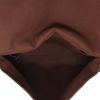 Bolso bandolera Louis Vuitton  Brooklyn en lona a cuadros ébano y cuero marrón - Detail D3 thumbnail