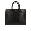 Bolso de mano Saint Laurent  Sac de jour modelo pequeño  en cuero negro - 360 thumbnail