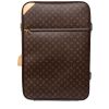 Louis Vuitton  Pegase suitcase  in brown monogram canvas  and natural leather - Detail D1 thumbnail
