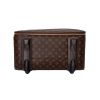 Louis Vuitton  Pegase suitcase  in brown monogram canvas  and natural leather - Detail D4 thumbnail