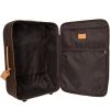 Louis Vuitton  Pegase suitcase  in brown monogram canvas  and natural leather - Detail D7 thumbnail