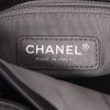 Chanel  French Riviera handbag  in black quilted grained leather - Detail D2 thumbnail