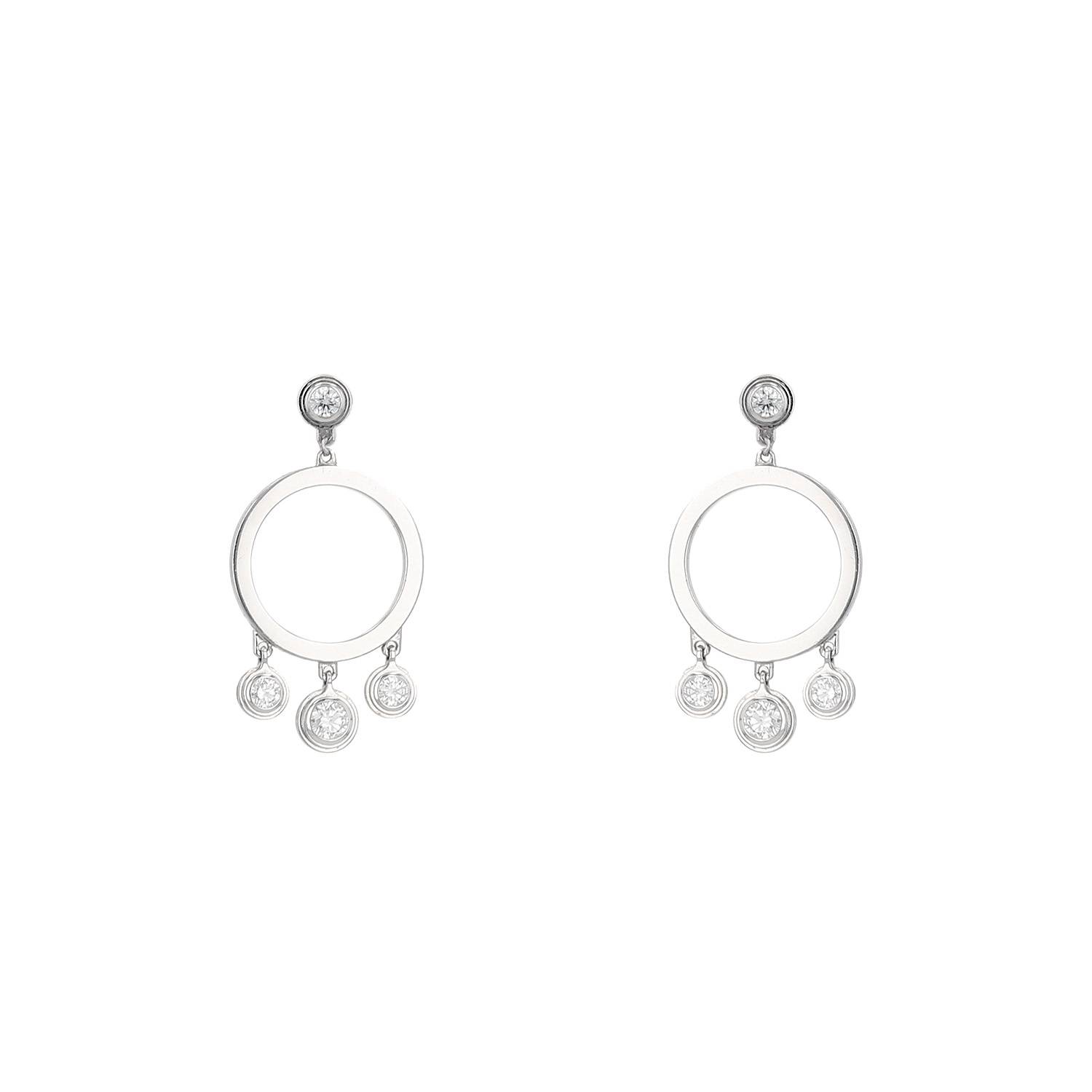 Diamant Léger Earrings In And Diamonds