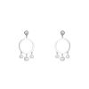 Cartier Diamant Léger earrings in white gold and diamonds - 00pp thumbnail