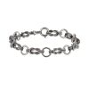 Hermès Audierne bracelet in silver - 00pp thumbnail