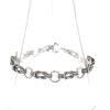 Hermès Audierne bracelet in silver - 360 thumbnail