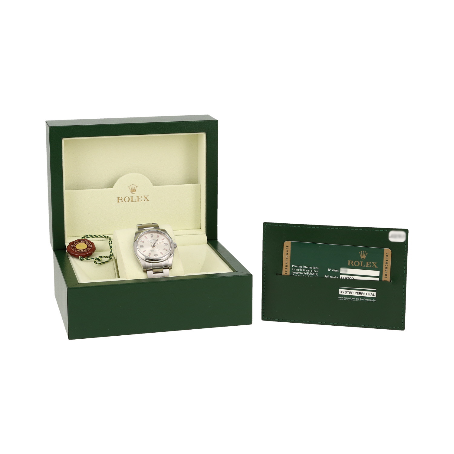 Rolex Air King  in stainless steel Ref: Rolex - 114200  Circa 2012 - Detail D2