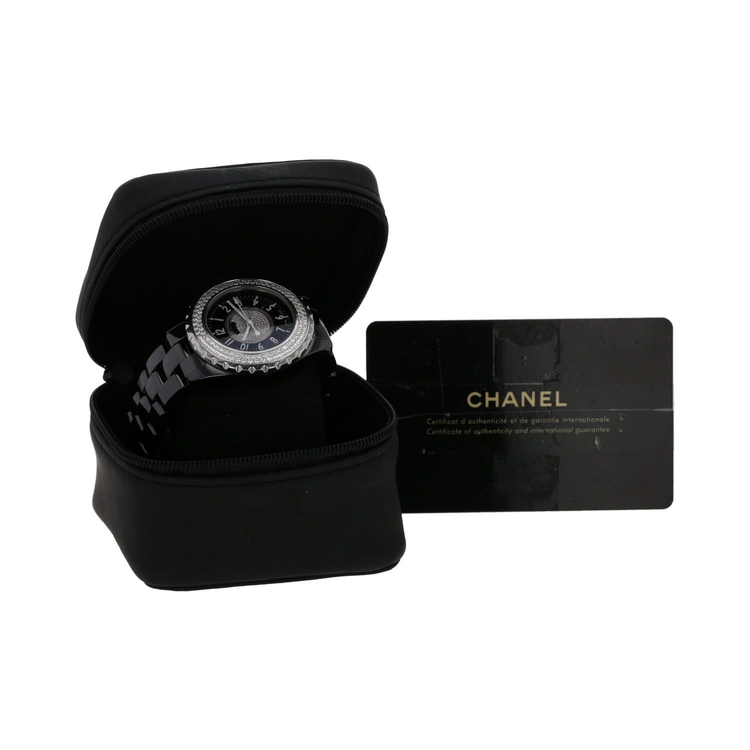 Montre Chanel J12 Joaillerie en céramique Ref: Chanel - H1708  Vers 2008 - Detail D2