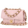 Chanel   shoulder bag  in pink quilted leather - 00pp thumbnail