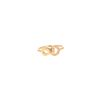 Cartier Agrafe ring in pink gold and diamonds - 360 thumbnail