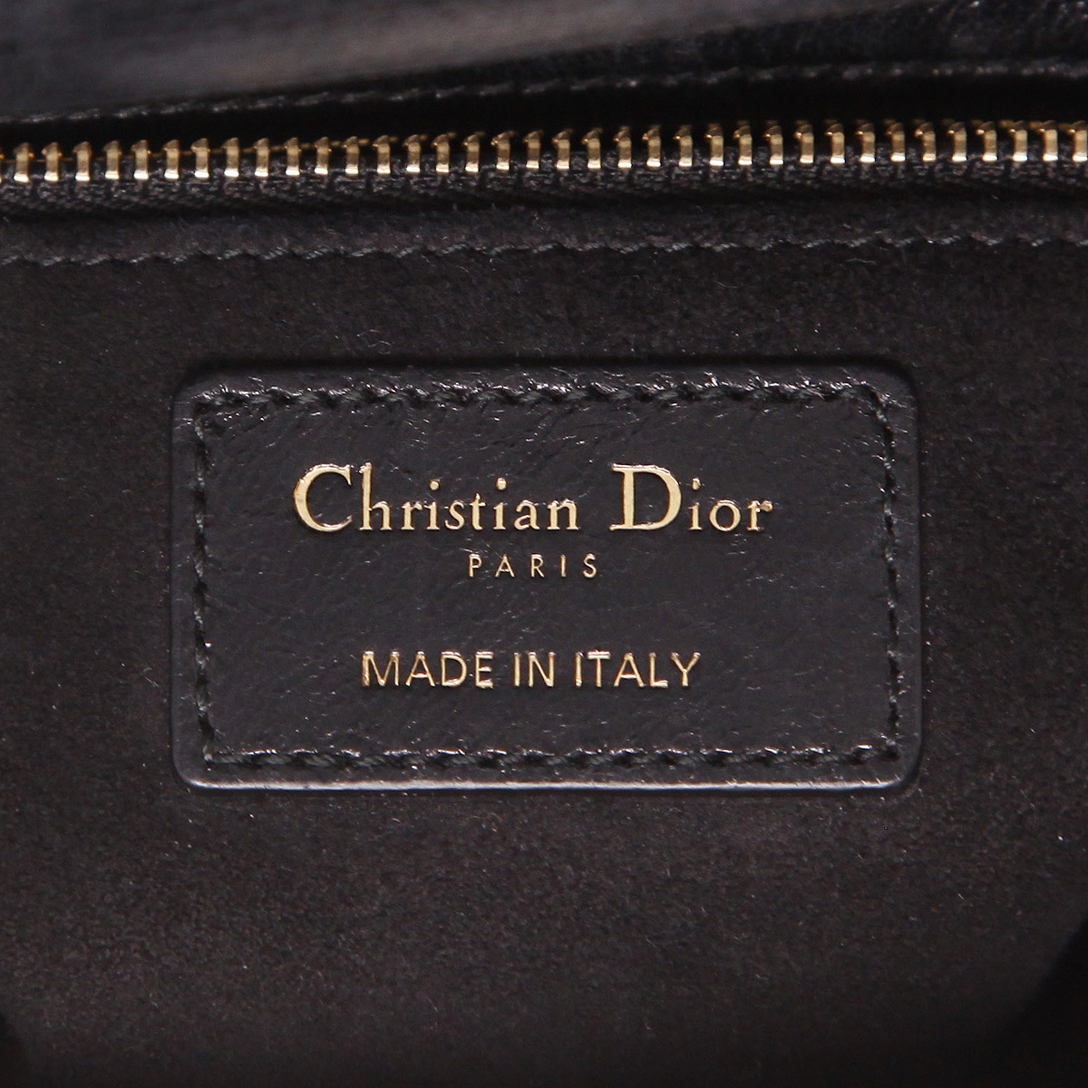 Borsa Dior  Lady Dior in pelle nera - Detail D2
