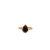 Boucheron Serpent Bohème size S ring in pink gold and onyx - 360 thumbnail