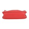 Hermès  Mini Evelyne shoulder bag  in Rouge Bougainvillier leather taurillon clémence - Detail D1 thumbnail