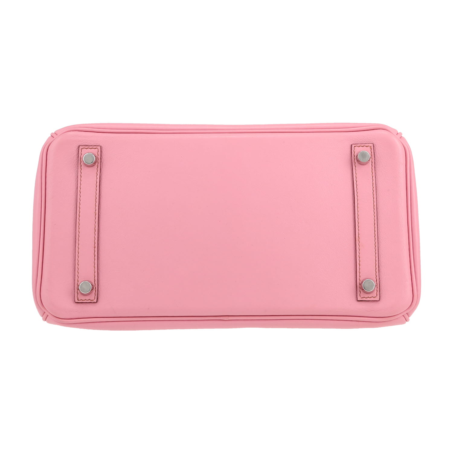 Hermès  Birkin 30 cm handbag  in Rose Bubblegum Swift leather - Detail D1