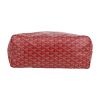 Shopping bag Goyard  Saint-Louis in tela Goyardine rossa e pelle rossa - Detail D1 thumbnail