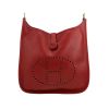 hermes pre owned long sleeve zip up reversible jacket item Hermès  Evelyne in pelle box rossa - 360 thumbnail