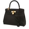 Hermès  Kelly 28 cm handbag  in black togo leather - 00pp thumbnail