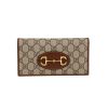 Gucci   shoulder bag  "sûpreme GG" canvas  and brown leather - 360 thumbnail
