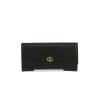 Gucci  GG Marmont mini  wallet  in black leather - 360 thumbnail