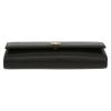 Billetera Gucci  GG Marmont mini  en cuero negro - Detail D1 thumbnail