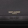 Portefeuille Saint Laurent   en cuir grainé noir - Detail D2 thumbnail