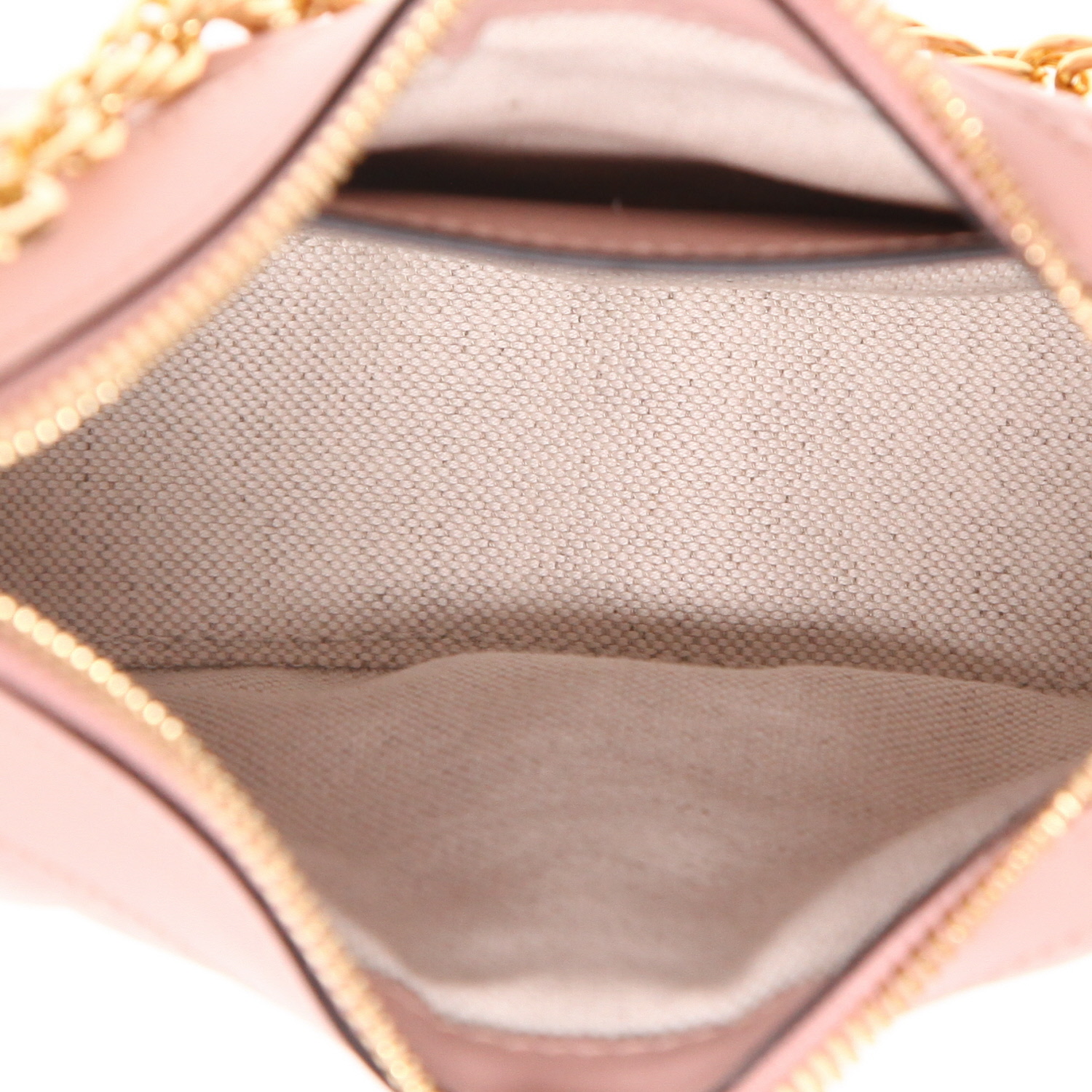 Borsa a tracolla Gucci  Mini sac GG in pelle trapuntata rosa - Detail D3