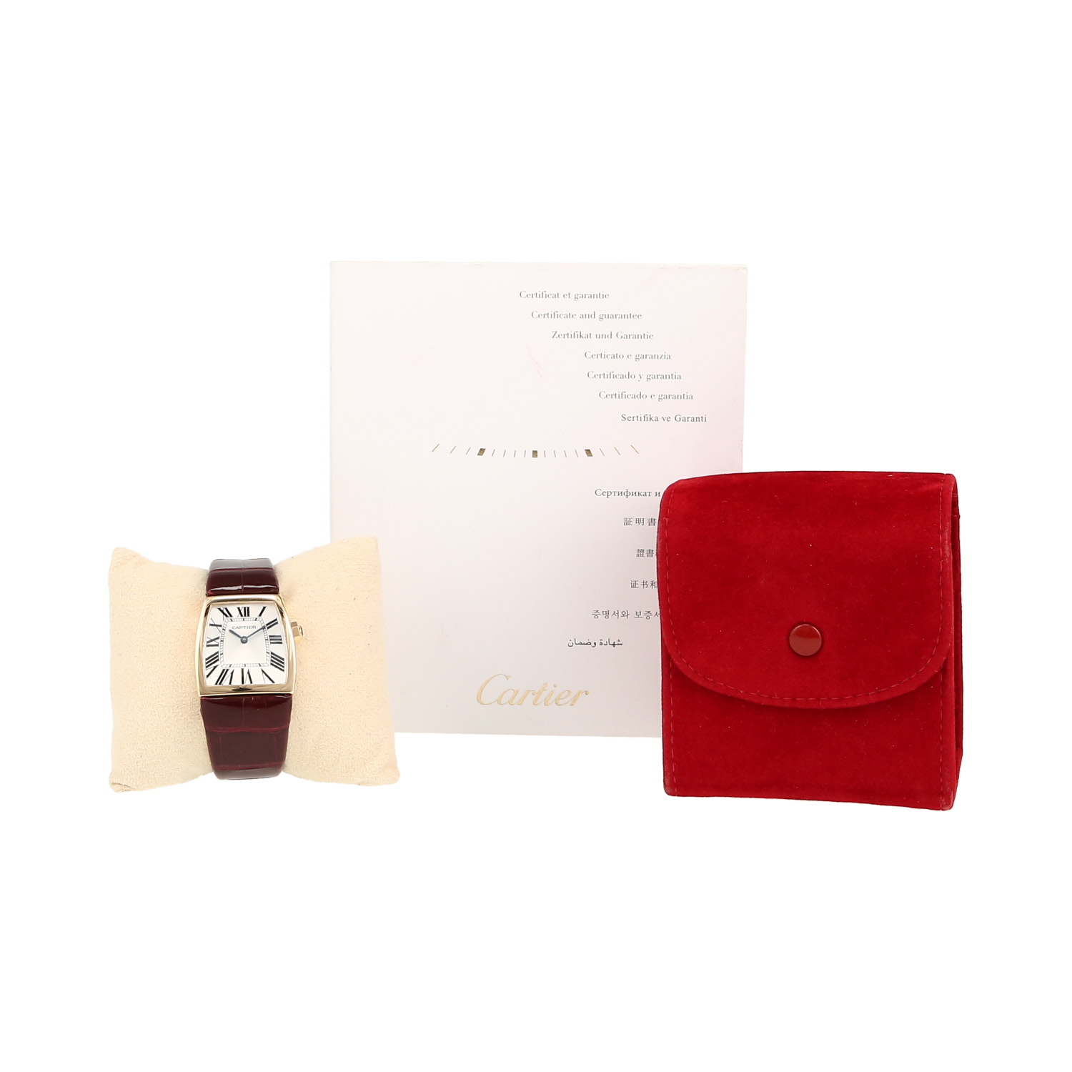 Reloj Cartier La Dona De Cartier de oro amarillo Ref: Cartier - 2836  Circa 2009 - Detail D2