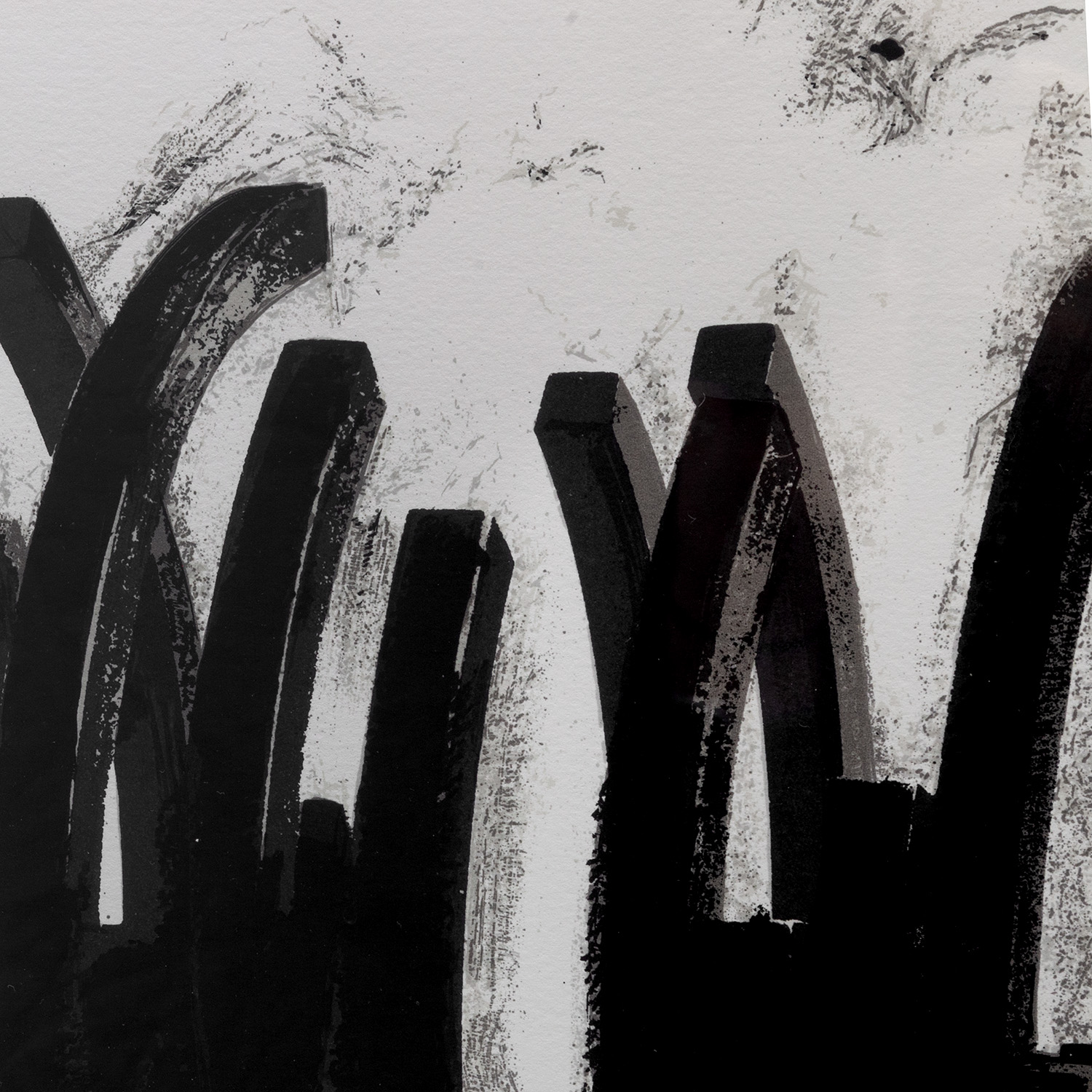 Bernar Venet (Né en 1941), Variations On The Arc X/X - 2002