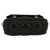 Dior  Diorcamp shoulder bag  in black leather cannage - Detail D1 thumbnail