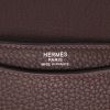 Borsa a tracolla Hermès  Steve Light in pelle togo marrone - Detail D2 thumbnail