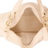 Chanel   handbag  in beige quilted leather - Detail D3 thumbnail