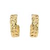 Paire de créoles Bulgari  en or jaune et or blanc - 00pp thumbnail