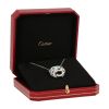 Cartier Panthère necklace in white gold and diamonds - Detail D2 thumbnail
