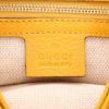 Bolso de mano Gucci  Diana en lona monogram beige y cuero amarillo - Detail D2 thumbnail
