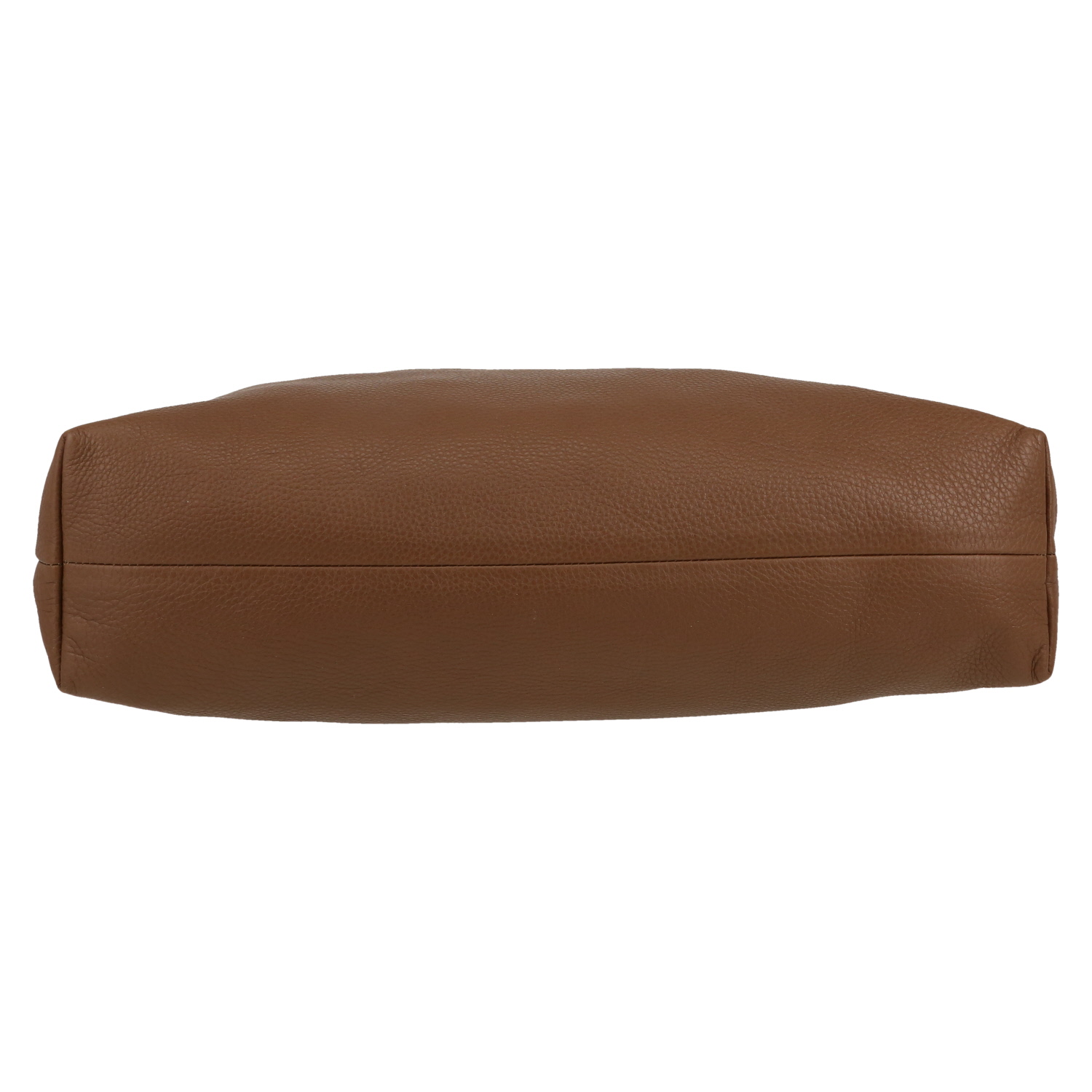 Gucci  Bamboo handbag  in brown grained leather  and bamboo - Detail D1