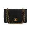 Chanel  Timeless Classic handbag  in black quilted leather - 360 thumbnail