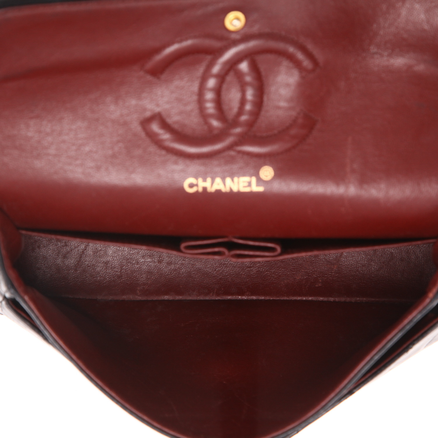 Borsa Chanel  Timeless Classic in pelle trapuntata nera - Detail D3