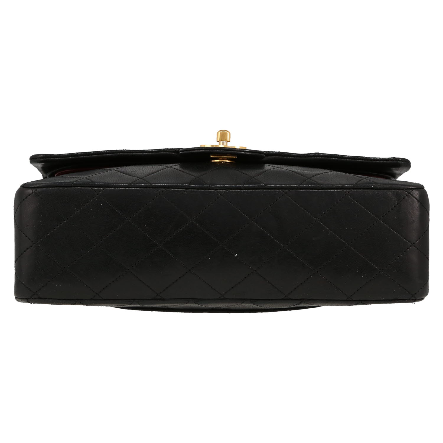 Chanel  Timeless Classic handbag  in black quilted leather - Detail D1
