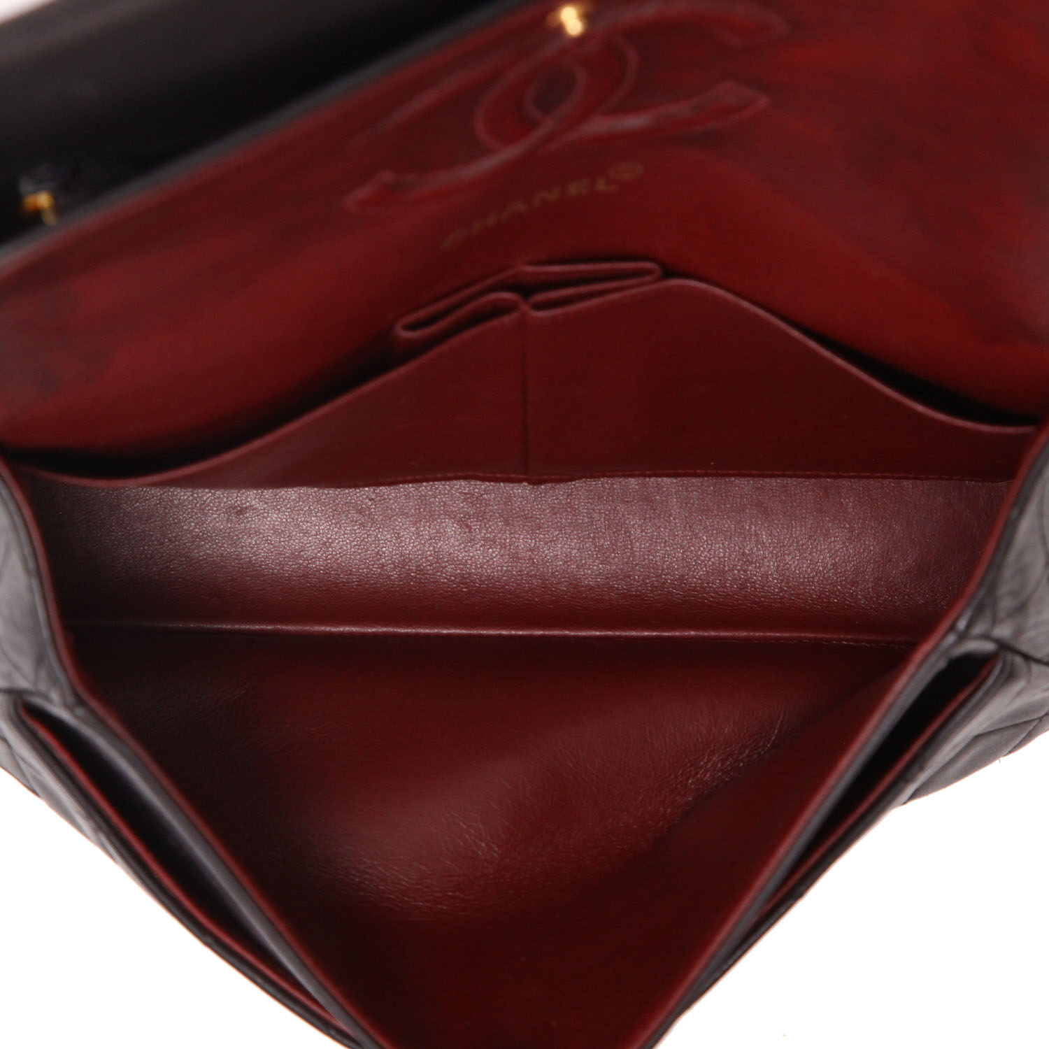 Borsa Chanel  Timeless Classic in pelle trapuntata nera - Detail D3