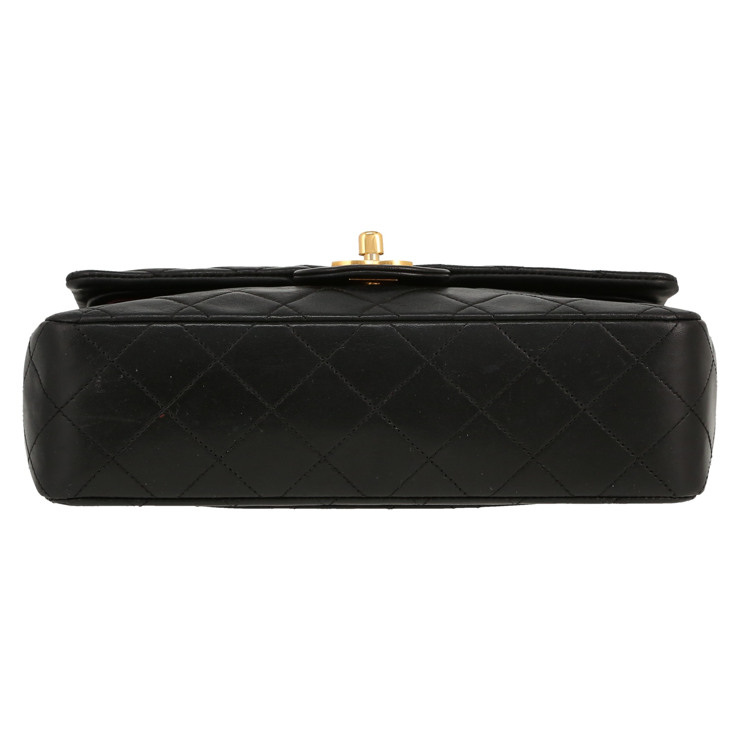 Sac à main Chanel  Timeless Petit en cuir matelassé noir - Detail D1