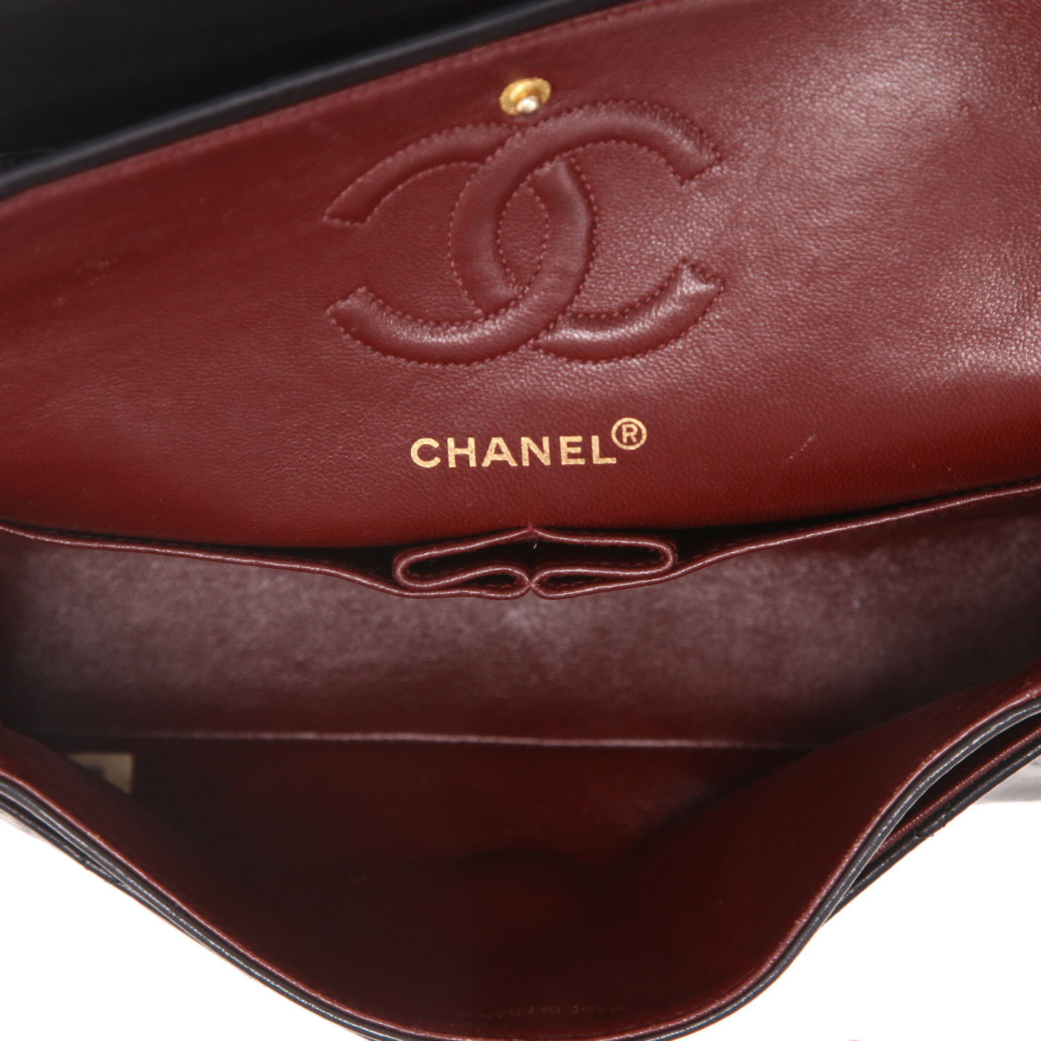 Sac à main Chanel  Timeless Petit en cuir matelassé noir - Detail D3