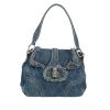 Prada   handbag  in blue denim - 360 thumbnail