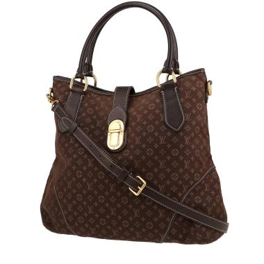 Borsa Louis Vuitton  Elégie in tela monogram marrone e pelle marrone