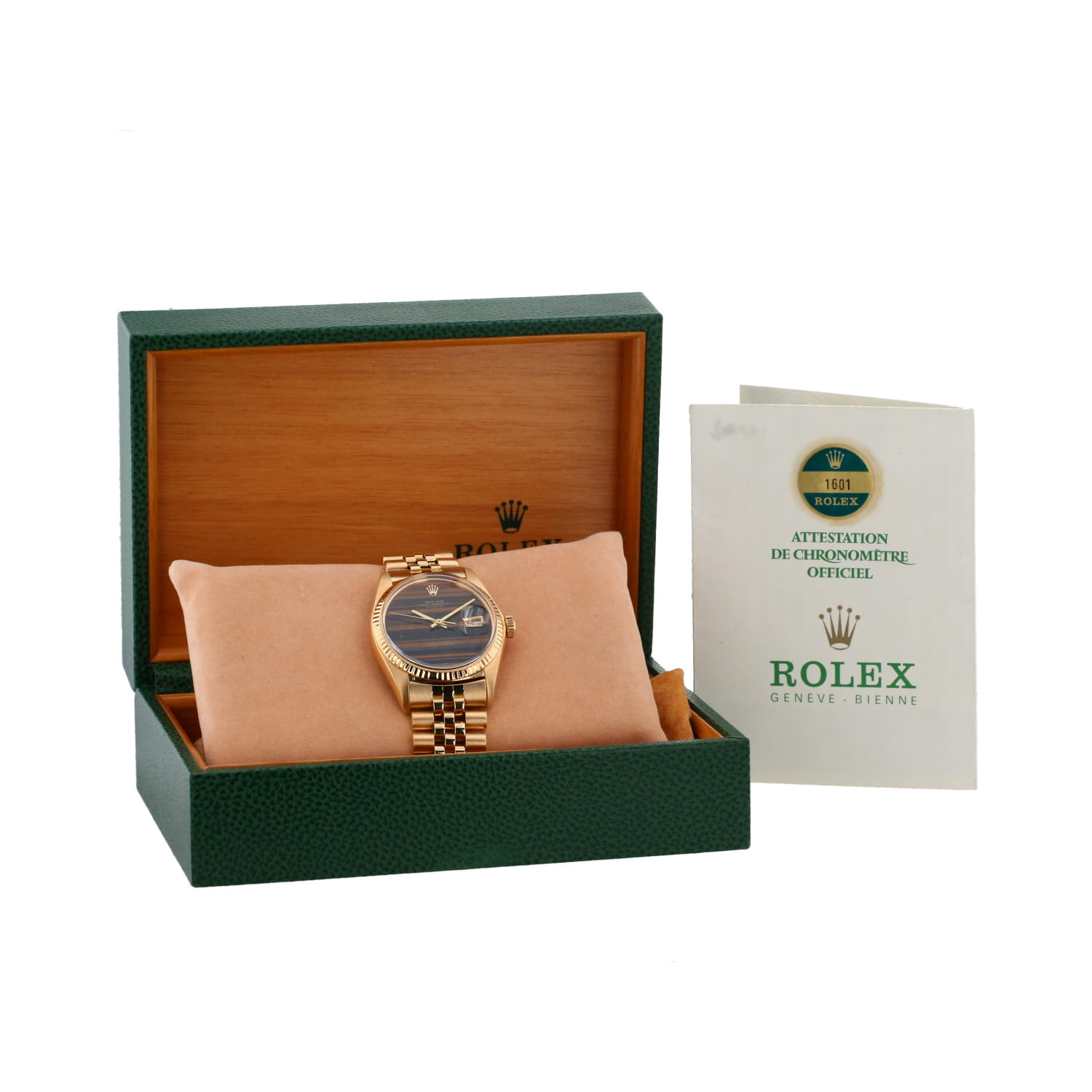 Orologio Rolex Datejust in oro giallo Ref: Rolex - 1601  Circa 1979