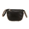 Chanel   handbag  in black leather - 360 thumbnail