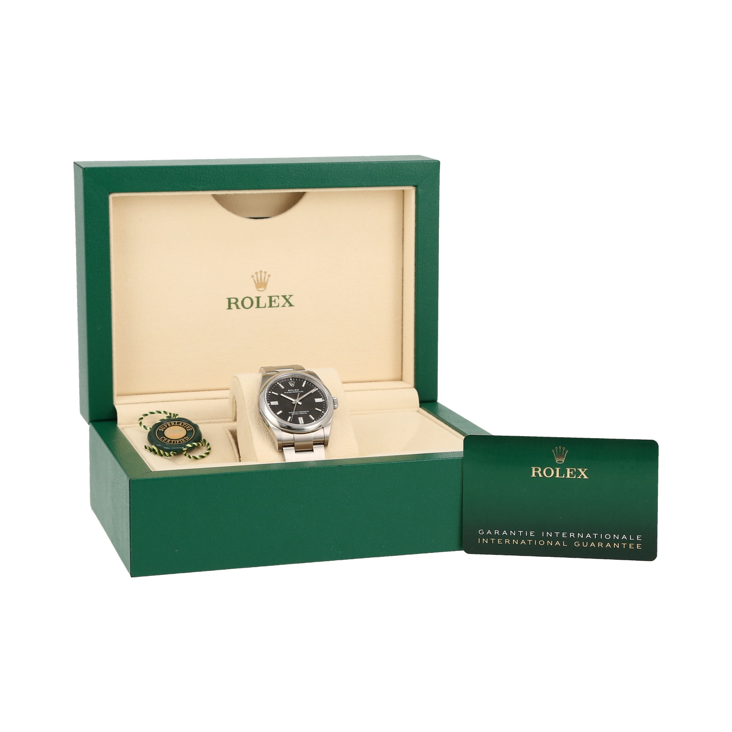 Montre Rolex Oyster Perpetual en acier Ref: Rolex - 126000  Vers 2023 - Detail D2